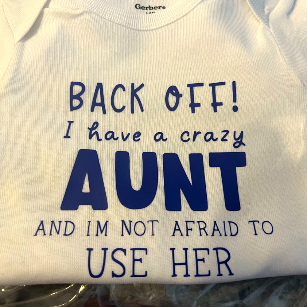 Back off I have a crazy aunt